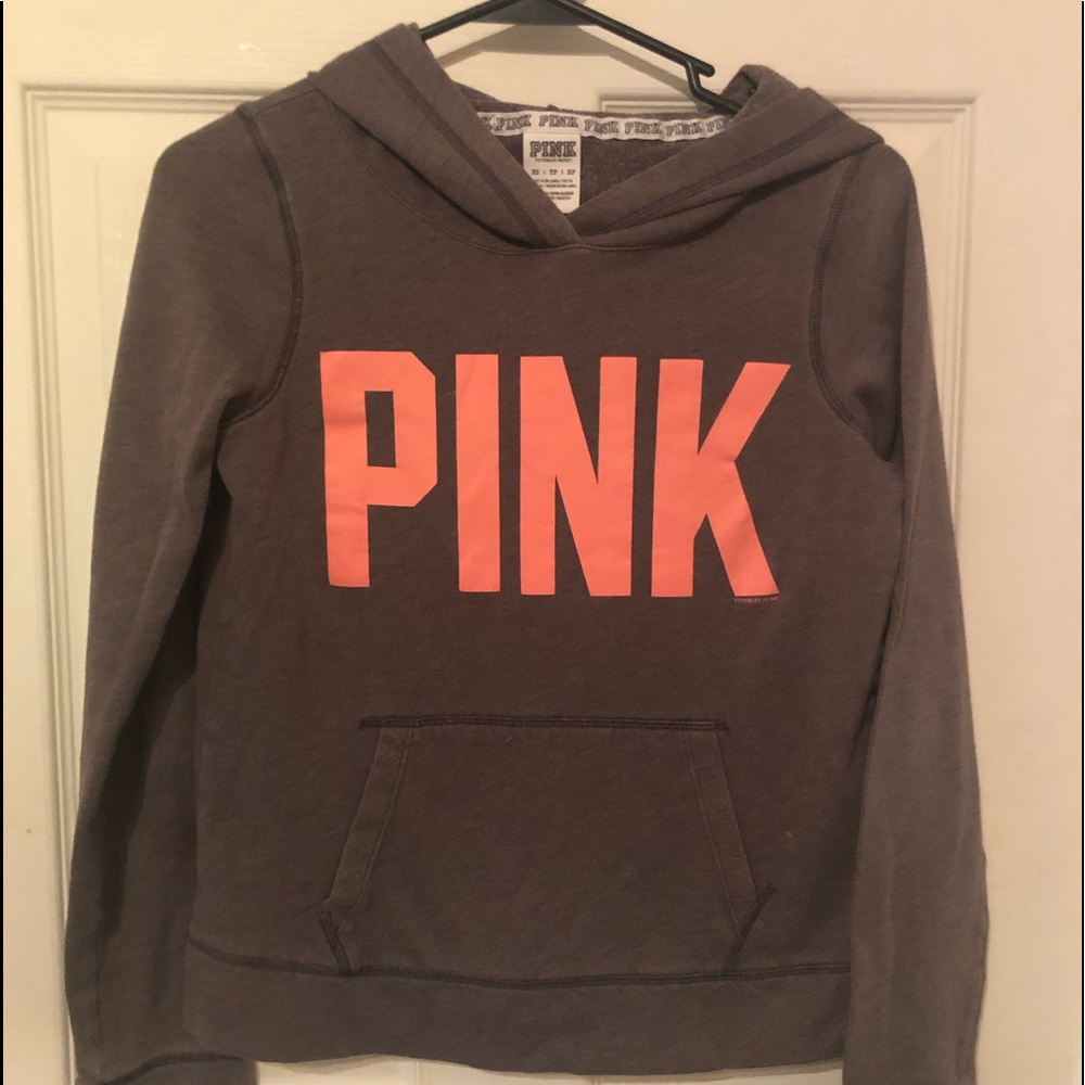 VS pink hoodie XS